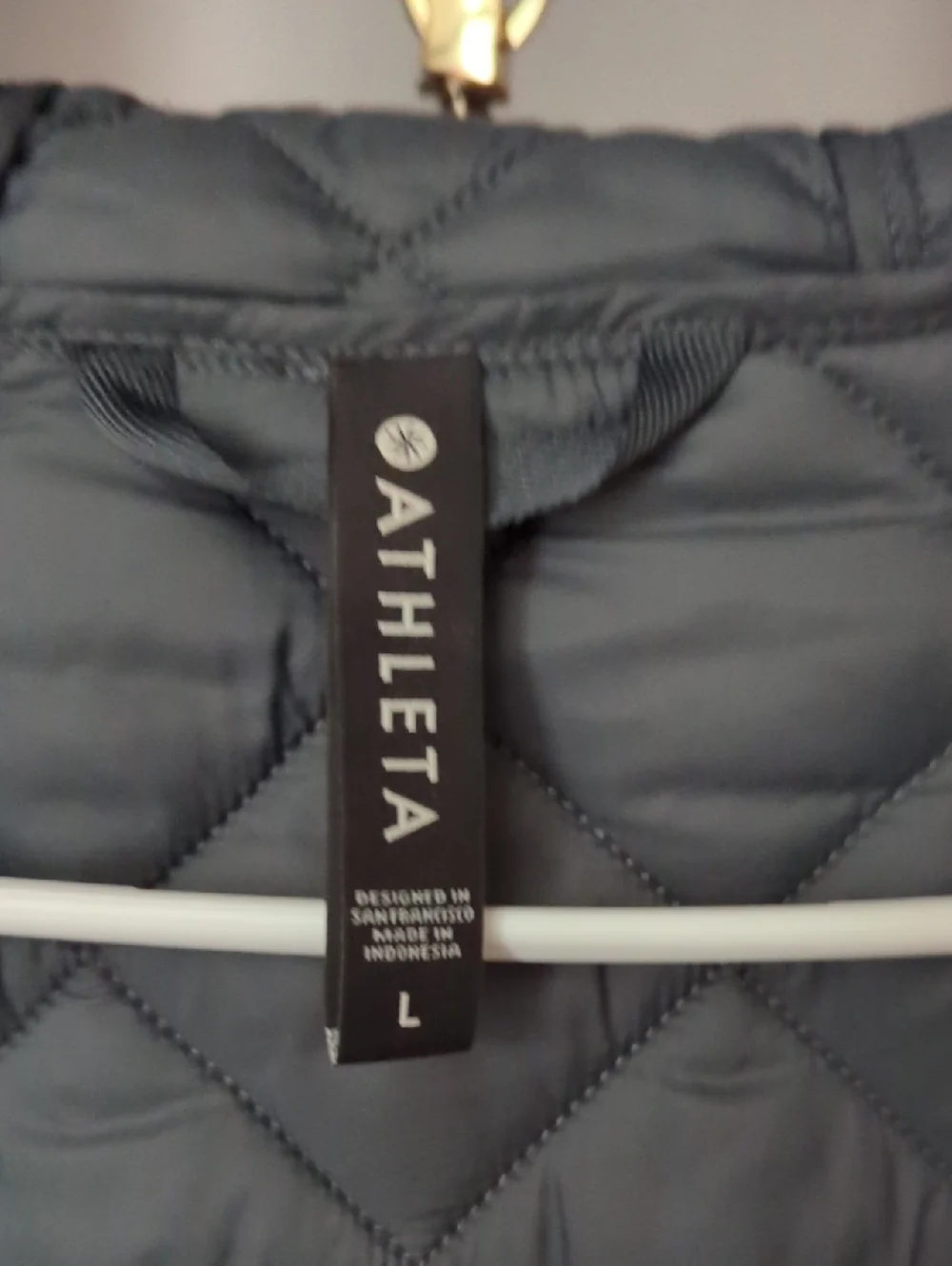 Athleta Whisper Featherless Parka Large - Picture 9 of 12